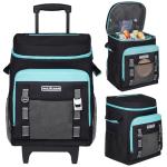 INSMEER 80 Can Collapsible Rolling Cooler Bag