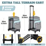 INSMEER 80 Can Collapsible Rolling Cooler Bag