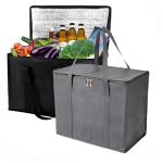 Insulated Cooler Bag Set - 2 Reusable Totes