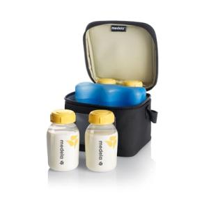 Medela Insulated Cooler Bag with 4 Bottles