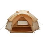 Spacious Hexagonal Luxury Family Camping Tent