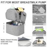Insulated Breastmilk Cooler Bag with Ice Pack