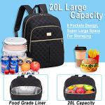 Insulated Lunch Cooler Backpack for Camping and Hiking