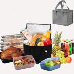 2 Pack Insulated Cooler and Grocery Bags