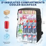 42L Tactical Cooler Backpack - Insulated and Portable