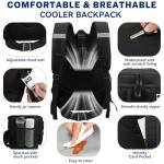 42L Tactical Cooler Backpack - Insulated and Portable