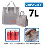 Insulated Cooler Bag Set - 22L & 7L