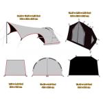 2-in-1 Camping Tent and Tarp for Vehicles