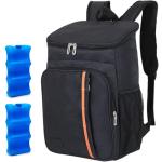 Large Insulated Leak-Proof Cooler Backpack for Camping