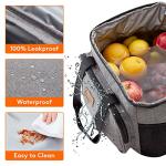 Lifewit Insulated Lunch Bag Soft Cooler, Gray