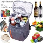 Insulated Picnic Backpack Cooler for Outdoor Adventures