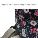 Floral Collapsible Soft Cooler Bag for Adventures