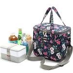 Floral Collapsible Soft Cooler Bag for Adventures