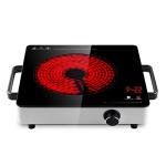 2200W Portable Infrared Electric Cooktop with Touch Control