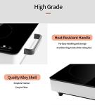 2200W Portable Infrared Electric Cooktop with Touch Control