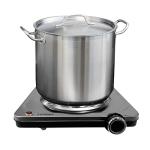 1500W Portable Electric Cooktop - Stainless Steel