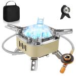 Portable Gas Camping Stove with Piezo Ignition