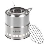 Ohuhu Portable Stainless Steel Camping Stove and Grill