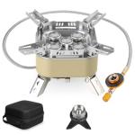 Portable Gas Camping Stove with Piezo Ignition