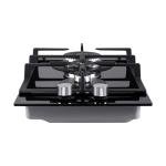 Portable 2 Burner Gas Cooktop with Wok Burners