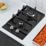 Portable 2 Burner Gas Cooktop with Wok Burners