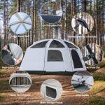Castle Unicorn 4-6 Person Family Camping Tent