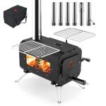 Portable Camping Wood Stove for Tents