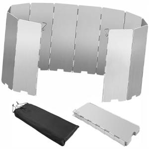 Ultralight Portable Folding Camping Stove Windscreen