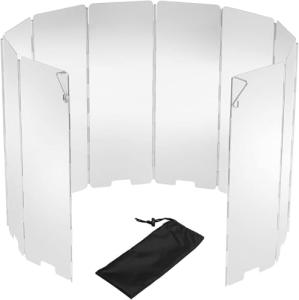 Uning Camp Stove Windscreen - Lightweight Folding Shield