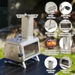 Portable Stainless Steel Rocket Stove for Camping