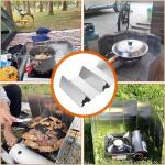 Ultralight Portable Folding Camping Stove Windscreen