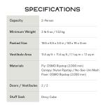 NEMO Dagger OSMO Lightweight 2-Person Tent