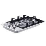 Devanti 2 Burner Portable Gas Cooktop, 30cm