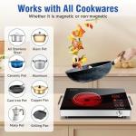 Portable Infrared Electric Cooker – 3500W Black