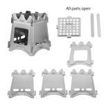Portable Folding Wood Burning Camping Stove