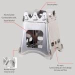 Portable Folding Wood Burning Camping Stove