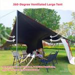 2-in-1 Camping Tent and Tarp for Vehicles