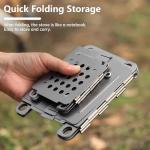 Titanium Foldable Portable Camping Wood Stove