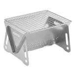 Portable Collapsible Campfire Grill for Outdoor Cooking
