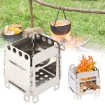 Lightweight Portable Wood Burning Camp Stove