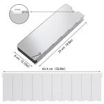 Ohuhu Folding Camp Stove Windshield with Carrying Bag