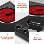 CUSIMAX Portable Double Hot Plate - 2400W Chef Gear