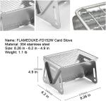 VALKEN Portable Charcoal BBQ Grill for Camping