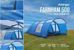 Vango Farnham 500 Family Tent with Sun Porch