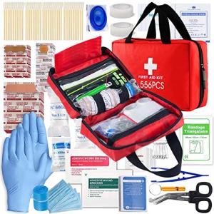 YESDEX 556PCS Waterproof Survival First Aid Kit