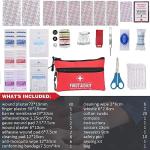 Pocket-Sized 100-Piece Survival First Aid Kit