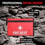 101 Piece First Aid Kit for Camping and Travel