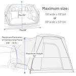 Timber Ridge Portable 5-Person SUV Camping Tent