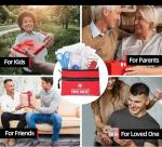 Pocket-Sized 100-Piece Survival First Aid Kit