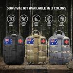 Complete 249-Piece Survival and First Aid Kit